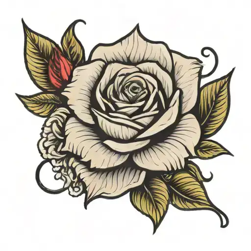 Rose Tattoo For Mom