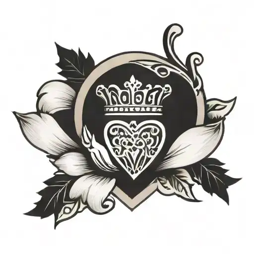 Claddagh Ring Line Work