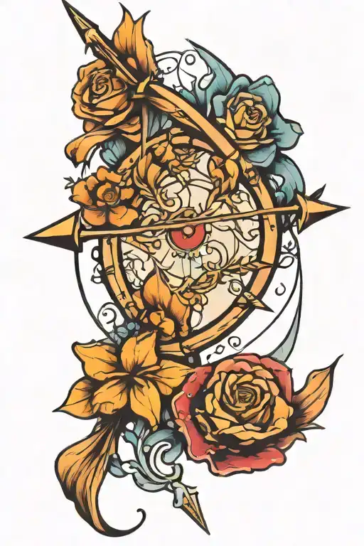 Modern Sagittarius Arrow