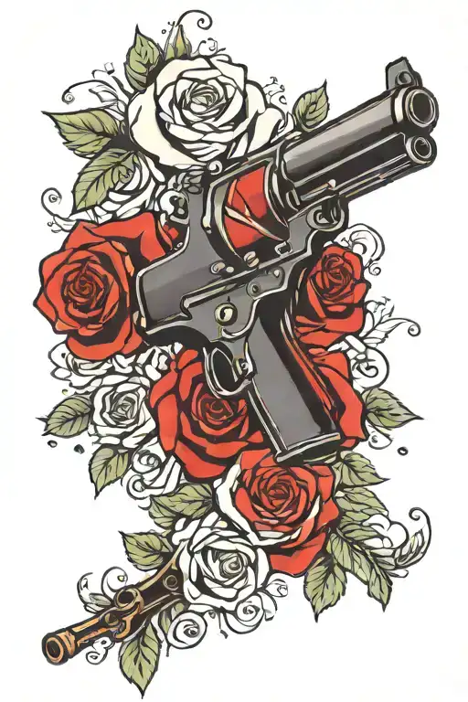 Roses And Gun