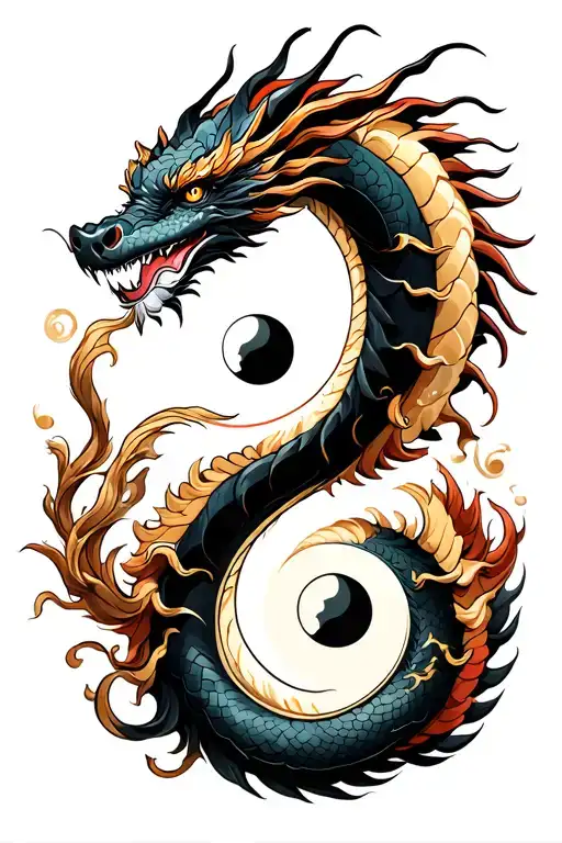 Dragon Yin Yang