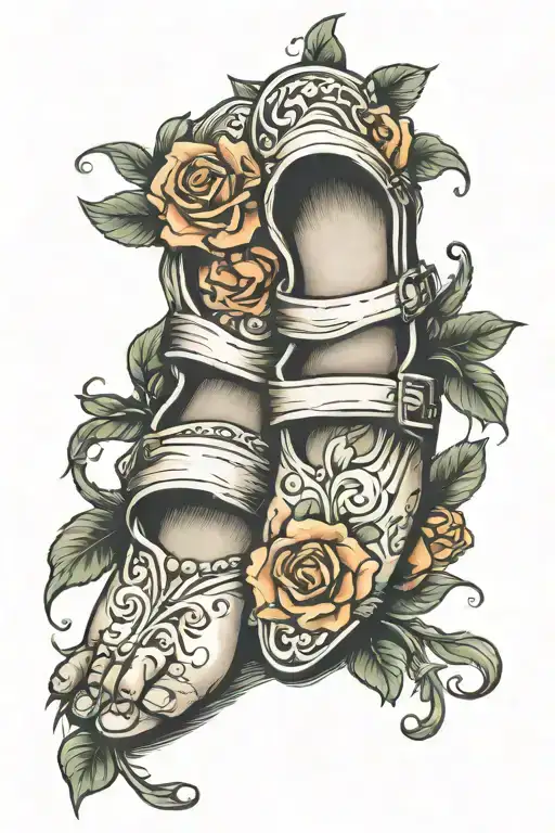 New Born Feet Print Incorporated Aries