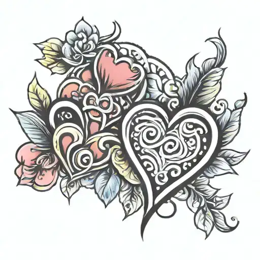 Hearts Symbolizing Love