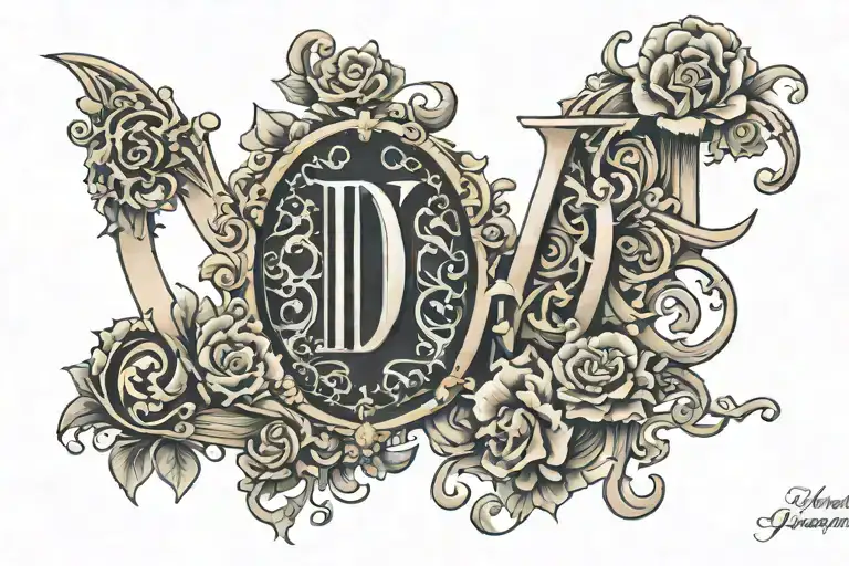 Decadere Gothic Letters
