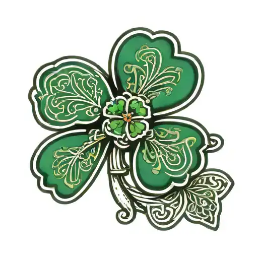 Celtic Fc Four Leaf Clover