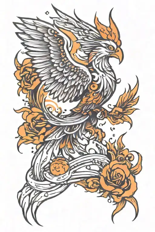 Pheonix And Space Themed