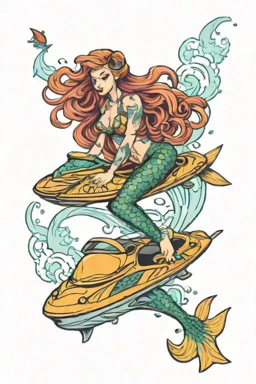 Mermaid Jetski