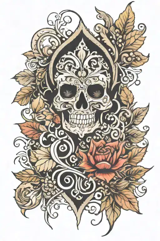 Incorrigible And Ornaments Background