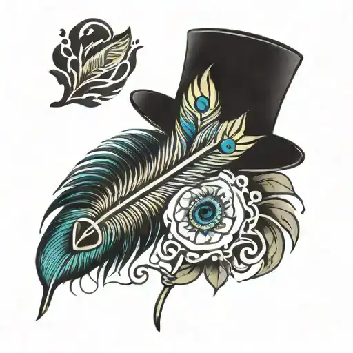 Peacock Feather Pen Writing Freedom