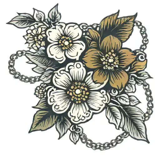 Little Flowers Chain Bracelet