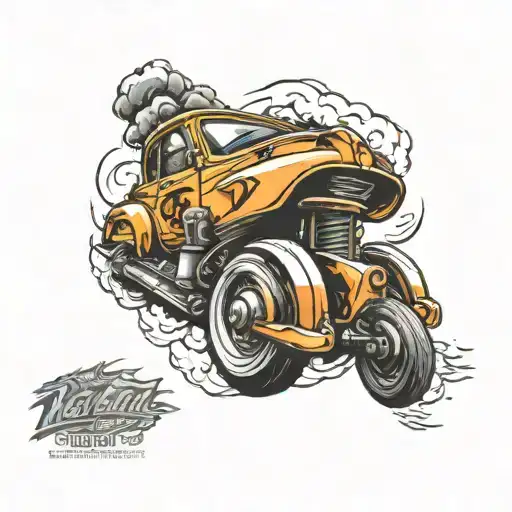 Exhaust Car Speeding