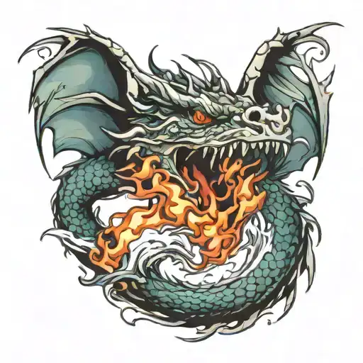 Dragon Breathing Fire