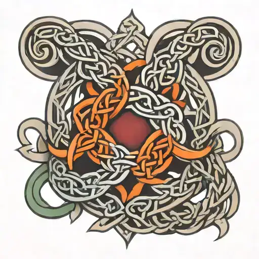 Celtic Knotwork Intertwined