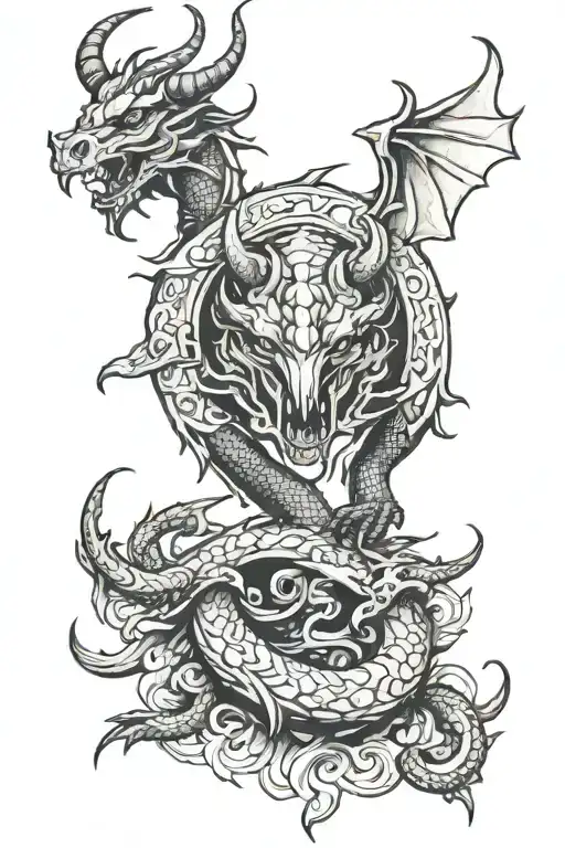 Dragon And Taurus