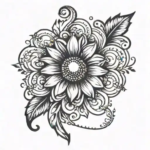 Daisy Semi Colon Bracelet