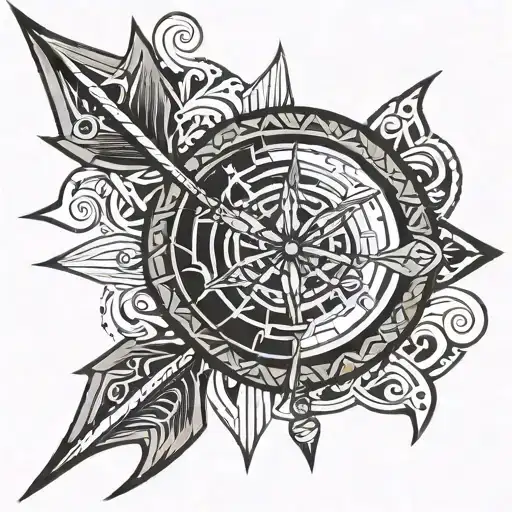 Tribal Archery Arrow