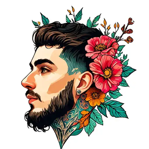 Ryan With Floral Designs Integrated