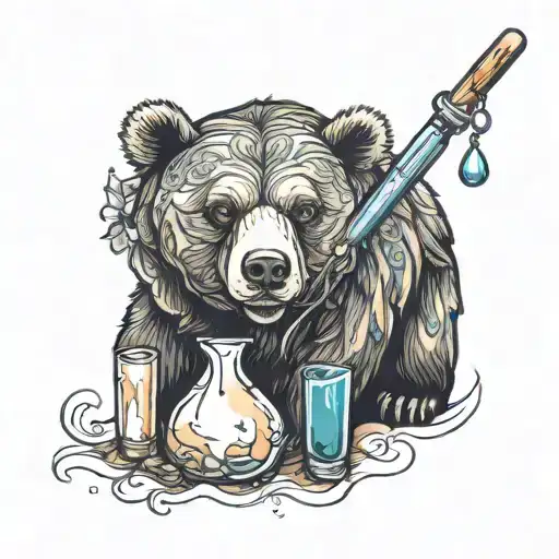 Bear With Pipette