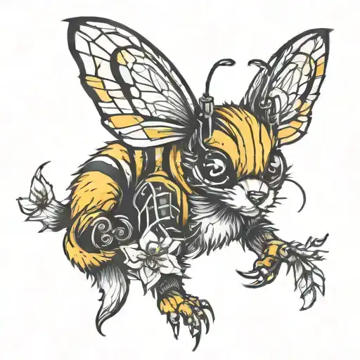 Bumblebee Fox