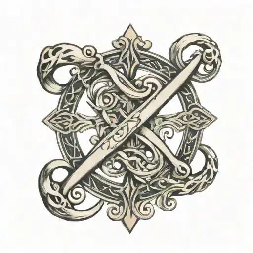 Letter T And T With Infinity Symbol Intertwined