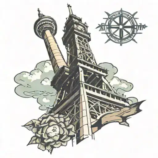 Cn Tower With The Roman Numerals Xiii V Mmvi