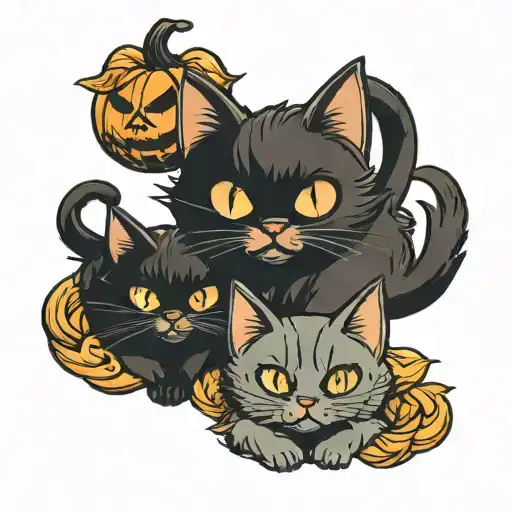 Halloween Cats