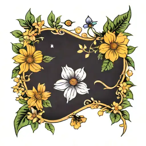 Daisy Patchouli Cosmo Marigold Narcissus And Larkspur