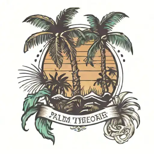 Palm Tree Motivation Quote