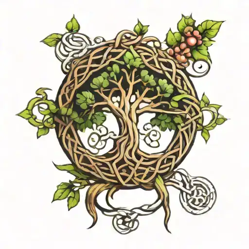Tree Of Life Celtic Knot