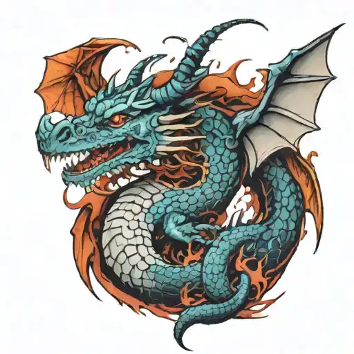 A Manly Dragon Who's Just Trying To Navigate Through Life Without Regrets