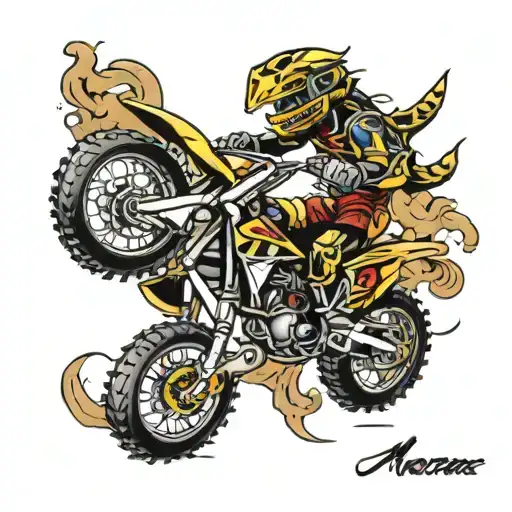 Motocross And Scorpion