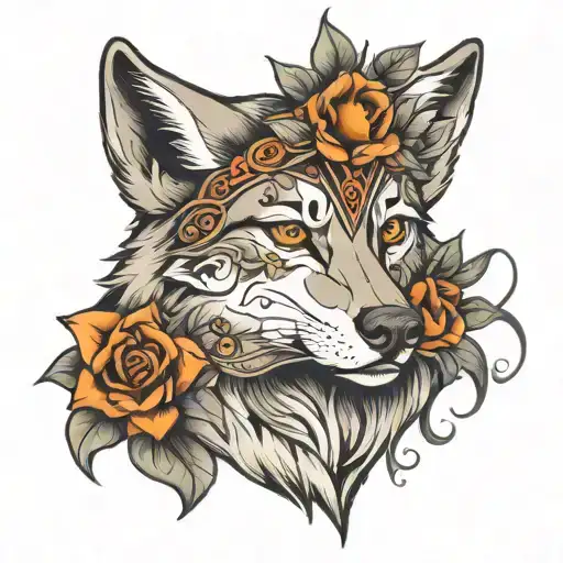Wolf Chicano Girl