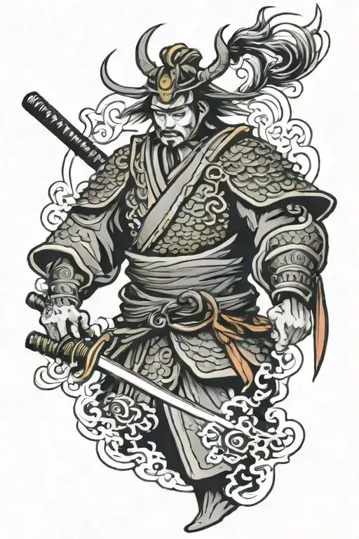 Samurai Standing