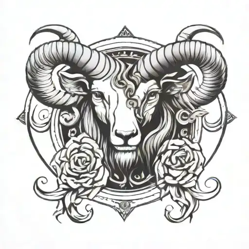 Leo And Aries Symbol