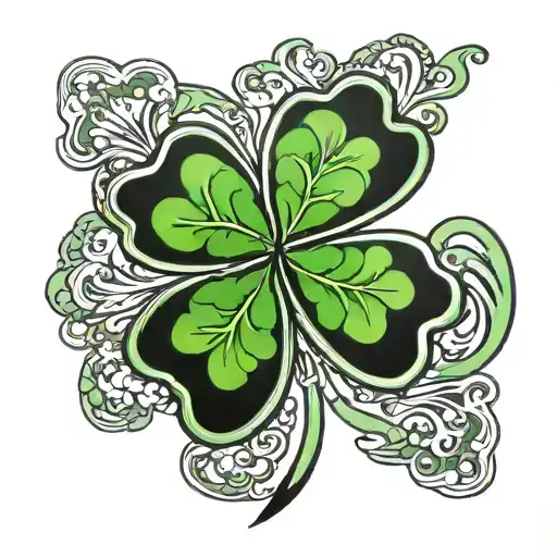 Four-leaf Clover Leaf