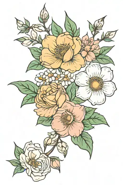 May And July Birth Flowers