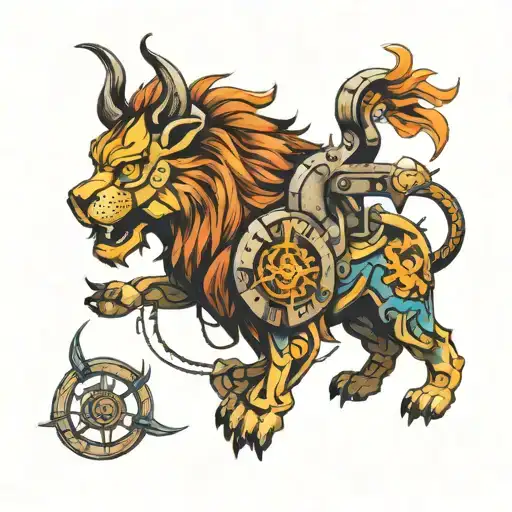Lion And Unicron