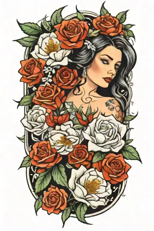 Peyton Berlynn With Flower At The End