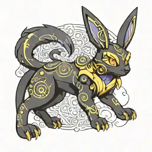 Pokemon Umbreon Facade