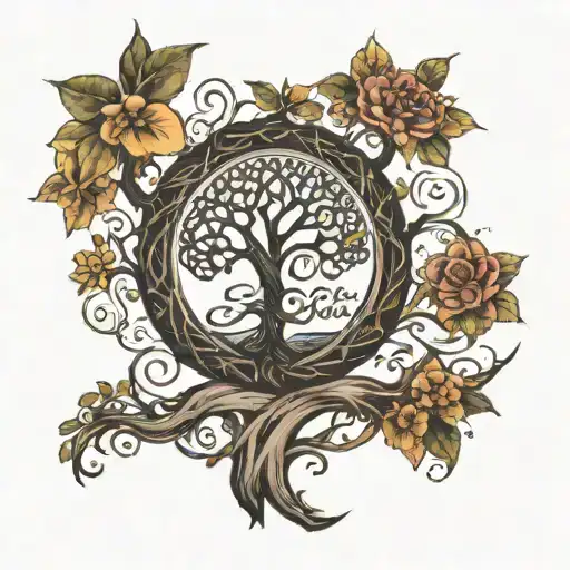 Tree Of Life With Name Teagan