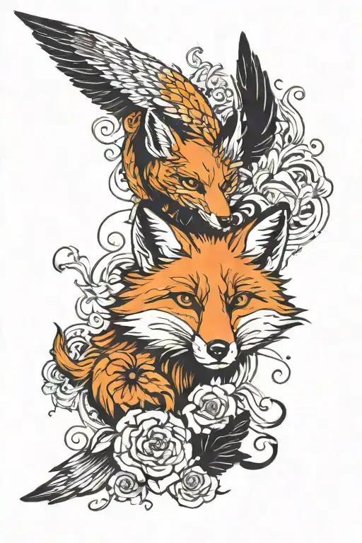 Fox & Raven Flying