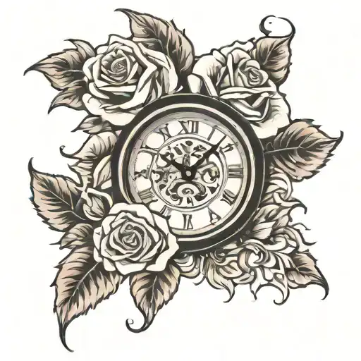 Roses Clock Sleeve