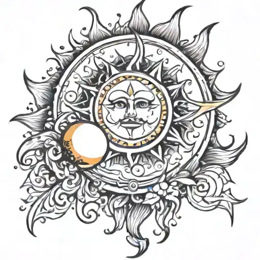 Sun Star Moon