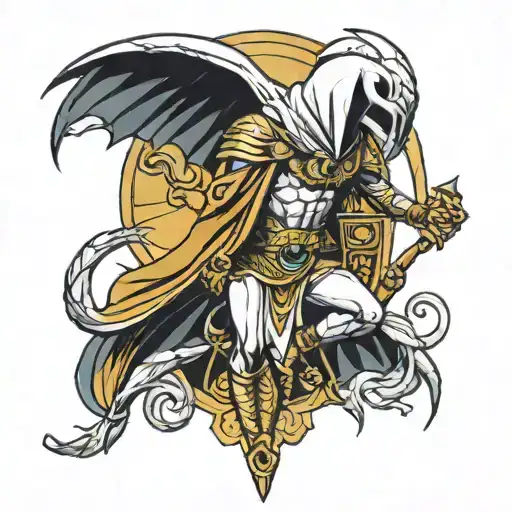 Egyptian God Moon Knight