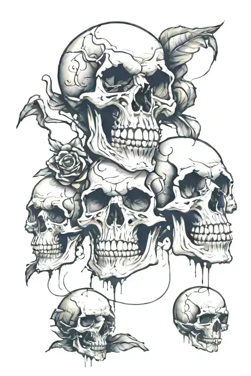 Skull Breaking Apart
