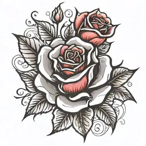 Sachary With A Red Rose