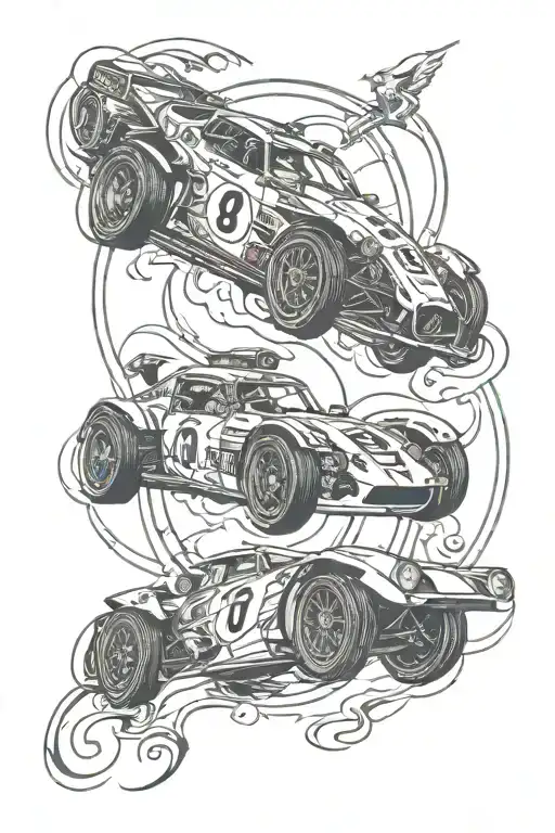 La Mans 24 Hour Race Car