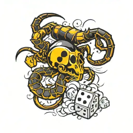 Scorpion And Dice Rolling