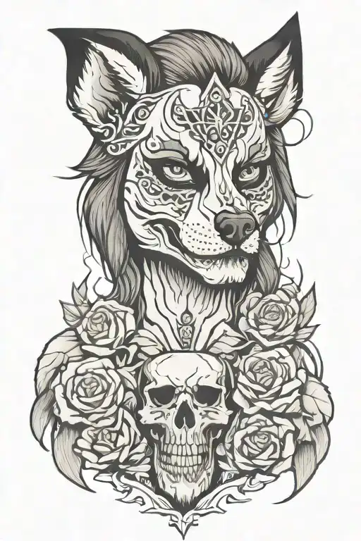 Gym Skull Mother Husky Face