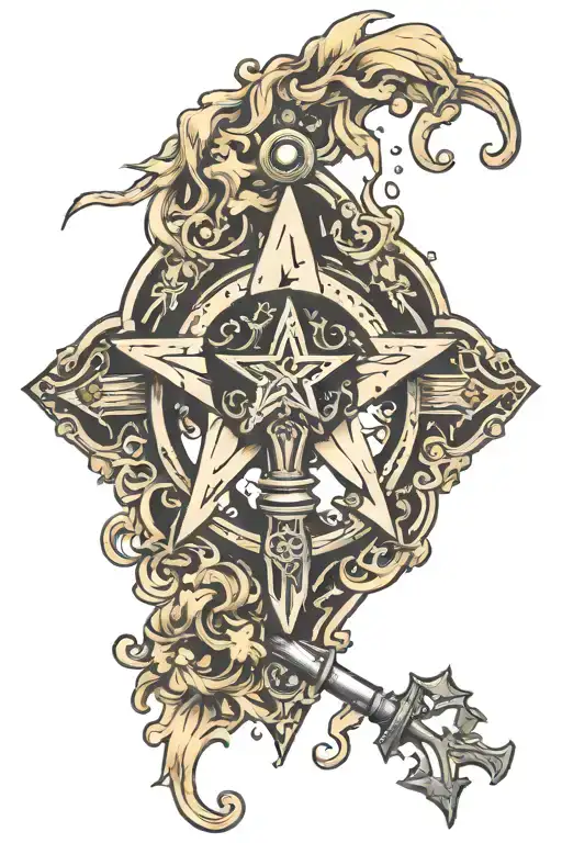 Key Hole Eating Star